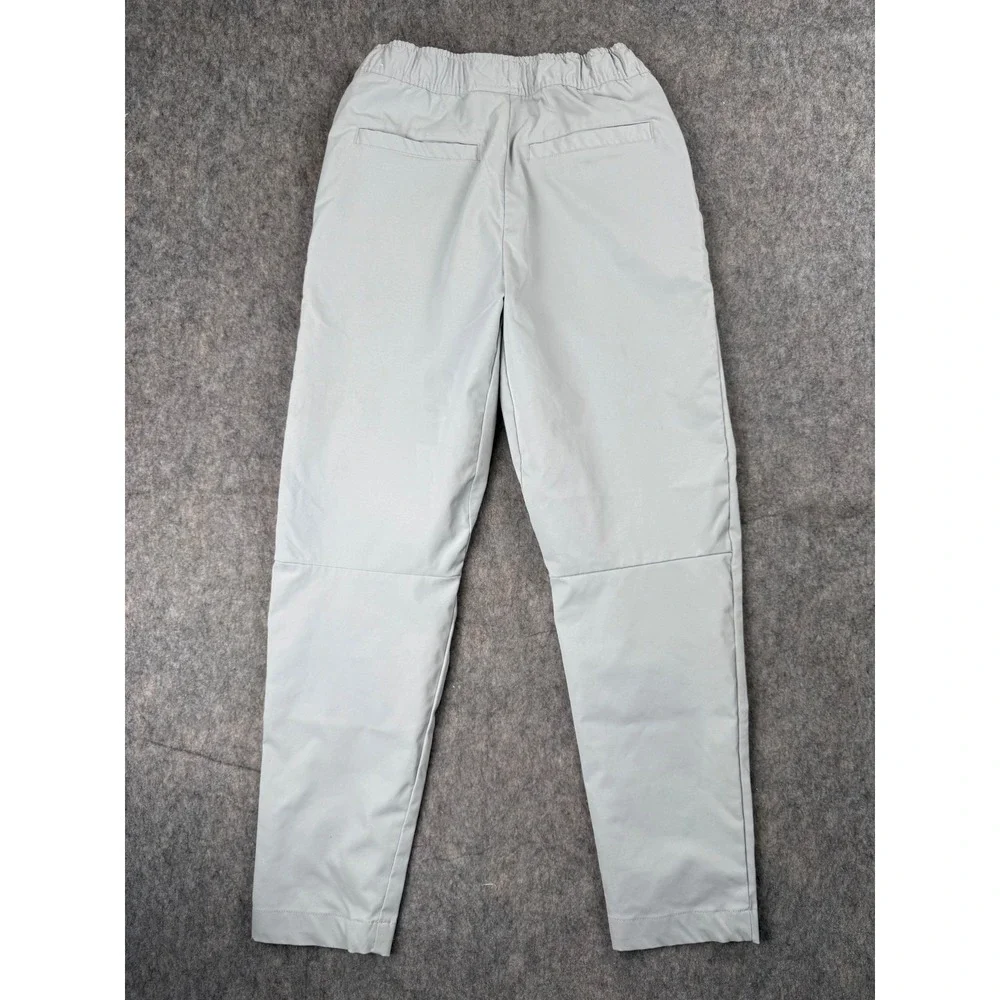 Nike Mens Sportswear Woven Tapered Pants Grey Elastic Waist Small BV3127-077
